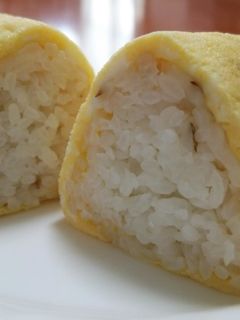 崩れにくい!卵巻き*おにぎり☆弁当-レシピのメイン写真