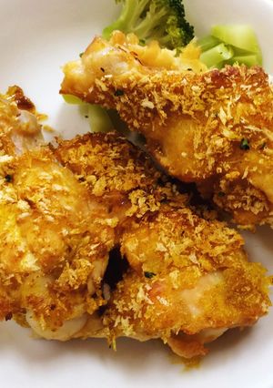 焼くだけ★　鶏のカレーパン粉焼き-レシピのメイン写真