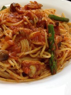 あさりのトマトソースパスタ-レシピのメイン写真