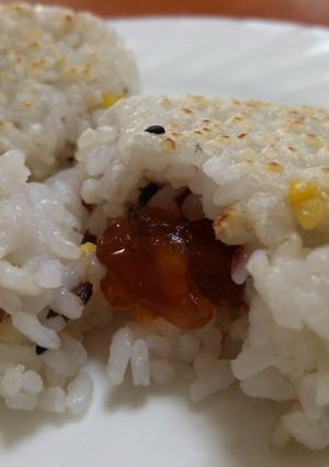みたらしのタレｉｎ 焼おにぎり☆弁当-レシピのメイン写真