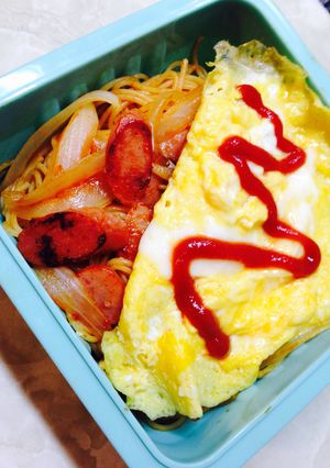 流行りのオムナポリ弁当-レシピのメイン写真