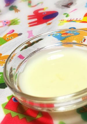 離乳食☆基本の豆乳米粉クリーム☆使える-レシピのメイン写真