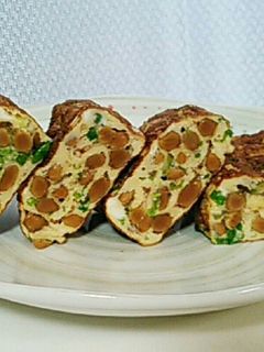 納豆入りだし巻き玉子-レシピのメイン写真