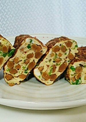 納豆入りだし巻き玉子-レシピのメイン写真