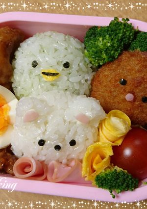 可愛いキャラ弁☆すみっコぐらし(幼児)-レシピのメイン写真