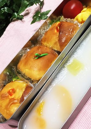 ミニハンバーガー弁当-レシピのメイン写真