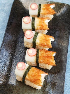 子供の日のデコ寿司☆ちくわで鯉のぼり-レシピのメイン写真