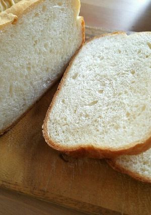 HBでふわふわしっとり簡単ミルク食パン♪-レシピのメイン写真