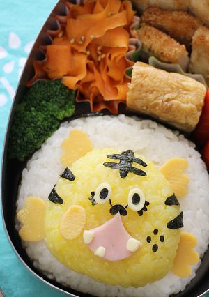 大阪・玉造☆とらとうちゃんのキャラ弁-レシピのメイン写真