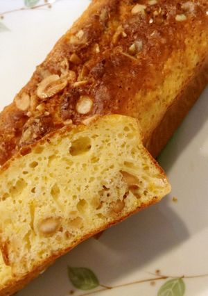 ピーナッツパウンドケーキ♪おしゃれ朝食に-レシピのメイン写真