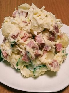スパムでポテトorかぼちゃサラダ*-レシピのメイン写真