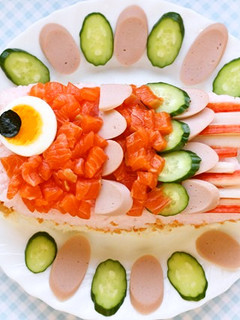 こどもの日に☆簡単こいのぼり寿司-レシピのメイン写真