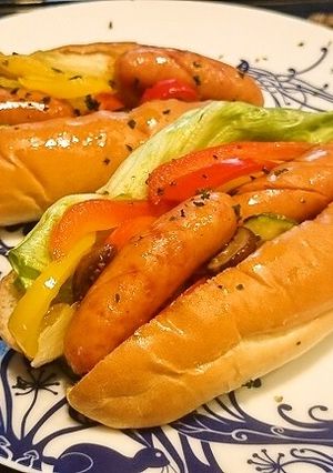 アヒージョ風な☆ごてもりドッグ-レシピのメイン写真