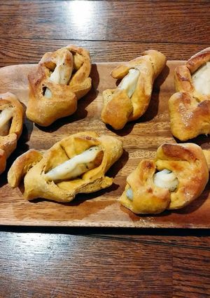 家庭のトースターで。笹かまぼこロールパン-レシピのメイン写真