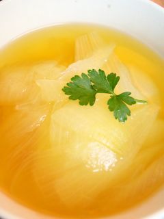 和風 玉ねぎまるごとスープ-レシピのメイン写真