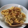 イケアフライドオニオンでかつ無しカツ丼