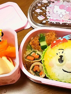 キャラ弁❤ドラミちゃん❤幼稚園弁当❤-レシピのメイン写真