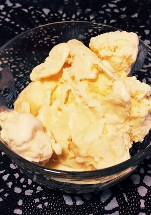 糖質制限◆簡単バニラアイスクリーム-レシピのメイン写真