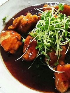 鶏肉の黒酢炒め-レシピのメイン写真