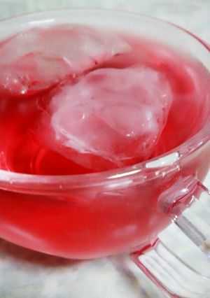 ざくろ黒酢炭酸割り-レシピのメイン写真