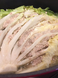 白菜とひき肉の重ね煮込み。中華風♪-レシピのメイン写真