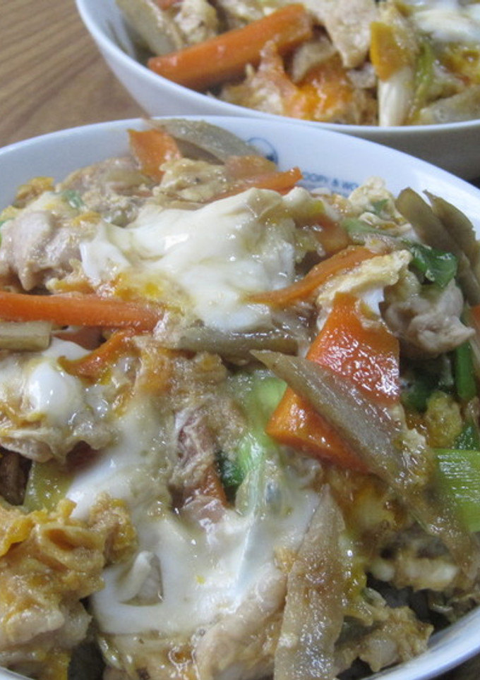 牛蒡と野菜の他人丼☆彡-レシピのメイン写真