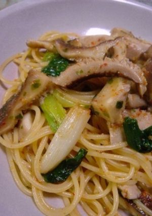 パスタ★キノコのゆず和風-レシピのメイン写真