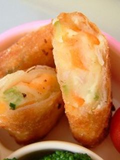 お弁当にもピッタリポテサラ春巻き-レシピのメイン写真
