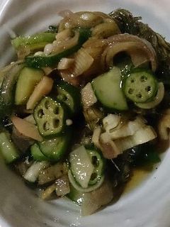 茗荷と生姜・きゅうりの常備菜-レシピのメイン写真