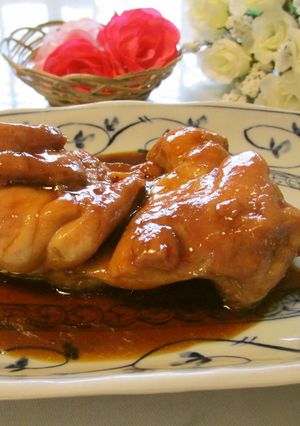 簡単♪甘辛やわらか鶏もも照り焼きチキン-レシピのメイン写真