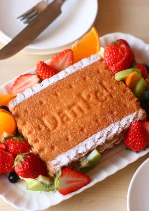 気持ちを伝えるバターケーキ Danke!-レシピのメイン写真