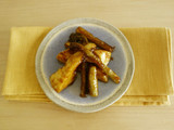 うどと筍の甘辛焼き