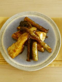 うどと筍の甘辛焼き-レシピのメイン写真