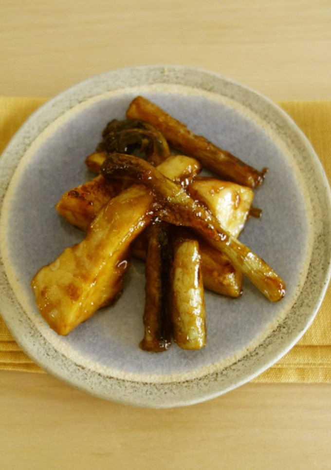 うどと筍の甘辛焼き-レシピのメイン写真