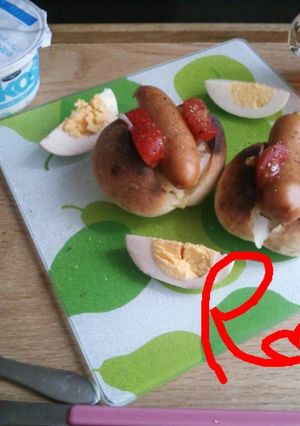 春の簡単ごてもりドッグ-レシピのメイン写真
