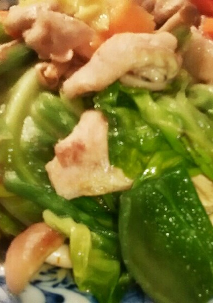 豚肉と野菜の中華炒め-レシピのメイン写真
