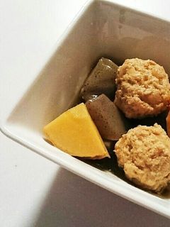 筍と鶏団子の煮物-レシピのメイン写真