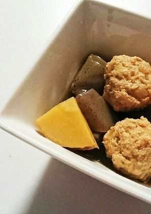 筍と鶏団子の煮物-レシピのメイン写真
