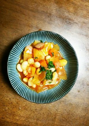 発芽大豆のポークビーンズ-レシピのメイン写真