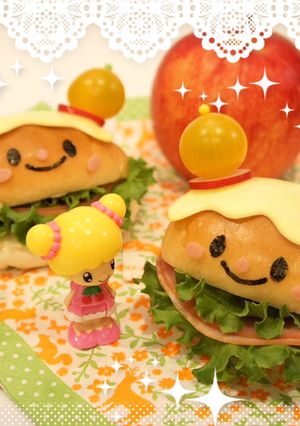こえだちゃんのロールパンサンド-レシピのメイン写真