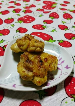 調理室ﾖﾘ～ﾉﾝｵｲﾙ♡鶏のカレー焼き♪-レシピのメイン写真