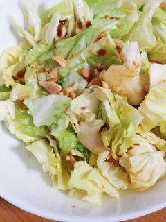 春キャベツとピーナッツの和え物-レシピのメイン写真