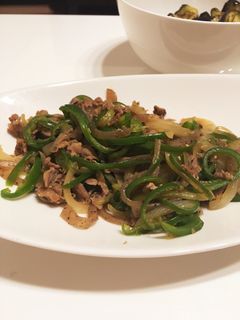 牛肉とピーマンのチャプチェ風炒め♪-レシピのメイン写真
