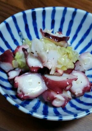 ねぎ塩タコ-レシピのメイン写真