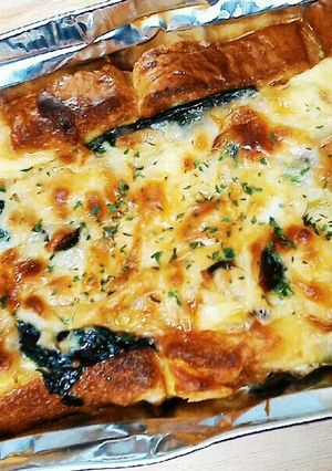 簡単！美味しい！食パンキッシュ-レシピのメイン写真