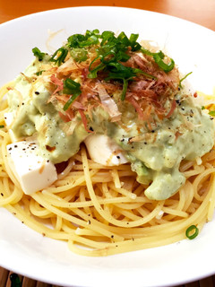 豆腐とアボカドソースの和風冷製パスタ-レシピのメイン写真