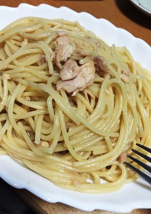 混ぜるだけ！ツナ缶で和風パスタ♪♪-レシピのメイン写真
