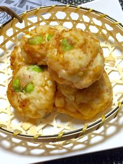 色んな味♡豆腐とたけのこのはんぺん揚げ-レシピのメイン写真