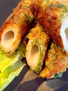 簡単、ヘルシー♪竹輪の磯辺焼き-レシピのメイン写真