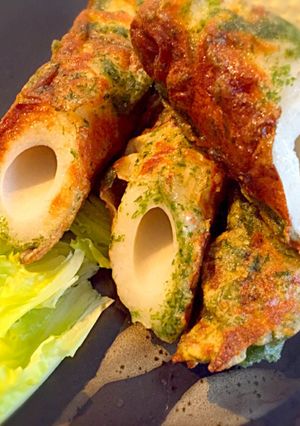 簡単、ヘルシー♪竹輪の磯辺焼き-レシピのメイン写真